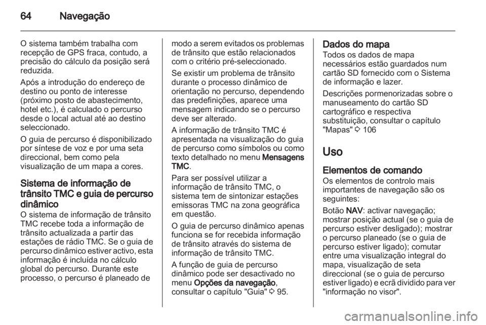 OPEL INSIGNIA 2012.5  Manual de Informação e Lazer (in Portugues) 