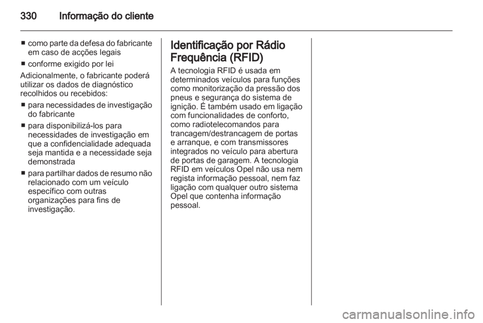 OPEL INSIGNIA 2012.5  Manual de Instruções (in Portugues) 