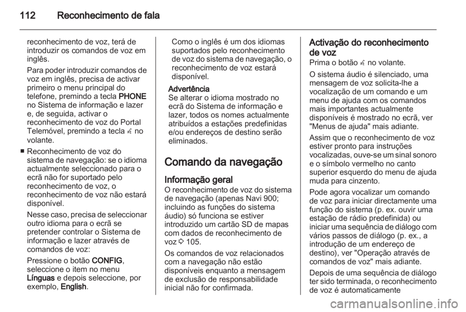 OPEL INSIGNIA 2013 Manual de Informação e Lazer (in Portugues) OPEL INSIGNIA 2013 Manual de Informação e Lazer (in Portugues)