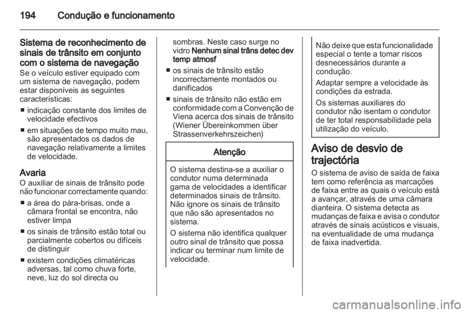OPEL INSIGNIA 2013  Manual de Instruções (in Portugues) 