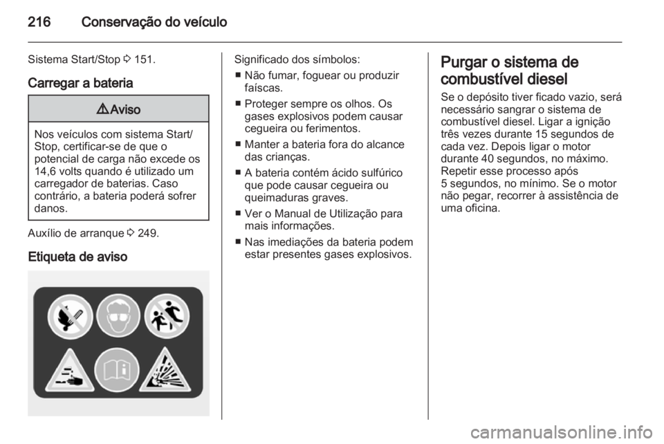 OPEL INSIGNIA 2013  Manual de Instruções (in Portugues) 