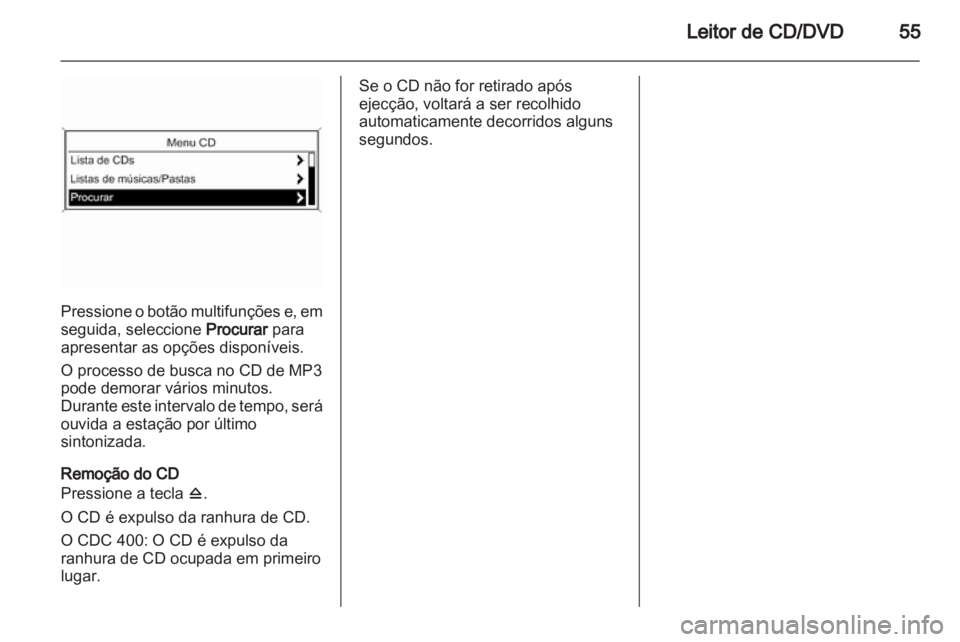 OPEL MERIVA 2011  Manual de Informação e Lazer (in Portugues) 