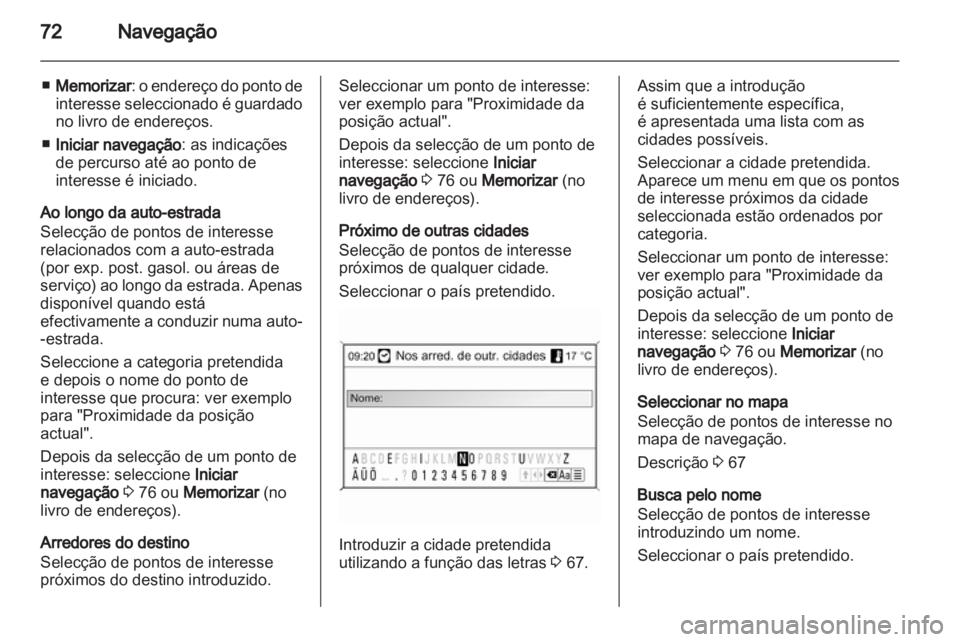 OPEL MERIVA 2011  Manual de Informação e Lazer (in Portugues) 