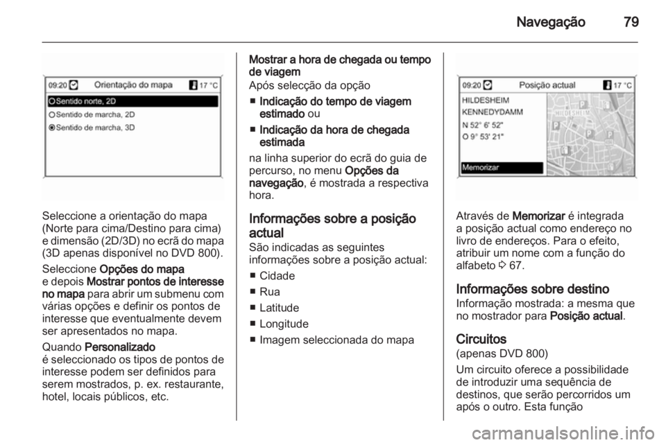 OPEL MERIVA 2011  Manual de Informação e Lazer (in Portugues) 