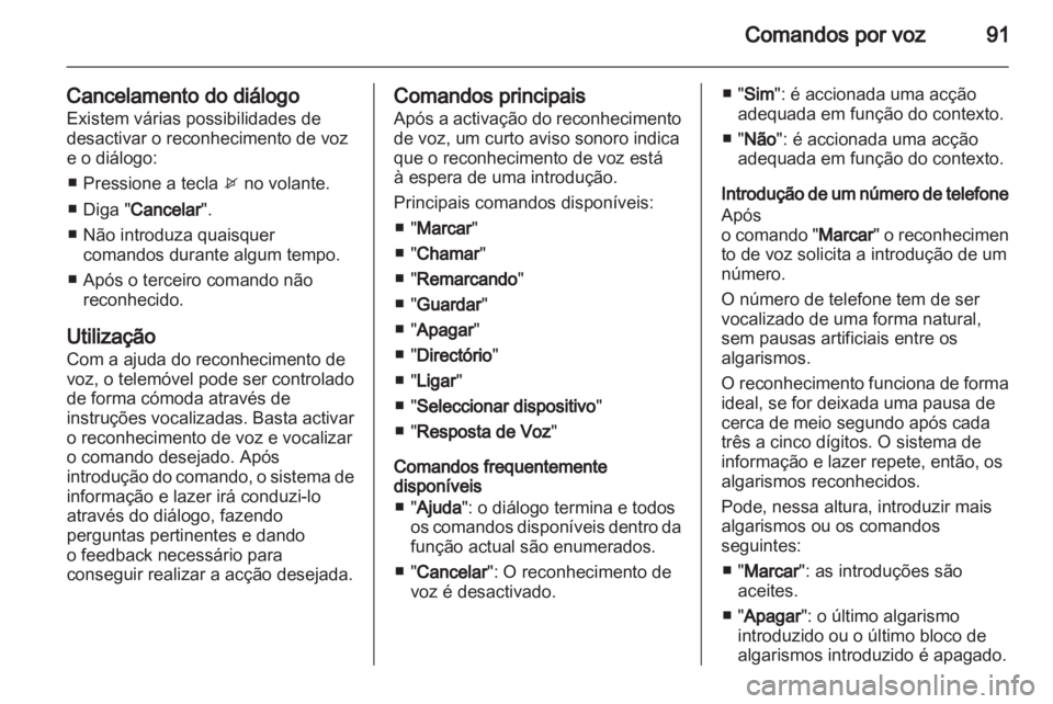 OPEL MERIVA 2011  Manual de Informação e Lazer (in Portugues) 