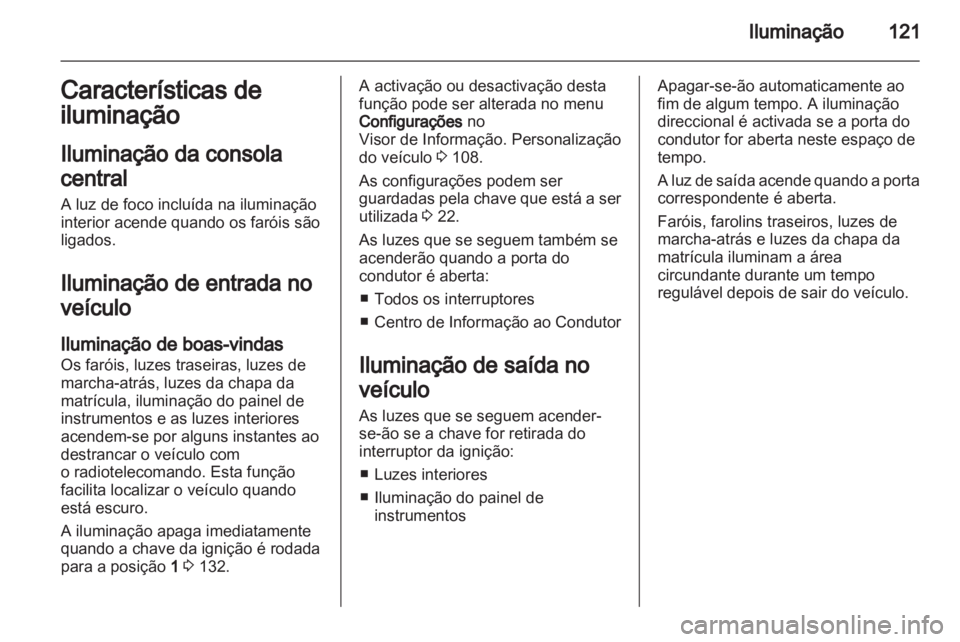 OPEL MERIVA 2011 Manual de Instruções (in Portugues) OPEL MERIVA 2011 Manual de Instruções (in Portugues)