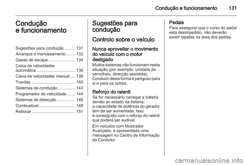 OPEL MERIVA 2011 Manual de Instruções (in Portugues) OPEL MERIVA 2011 Manual de Instruções (in Portugues)