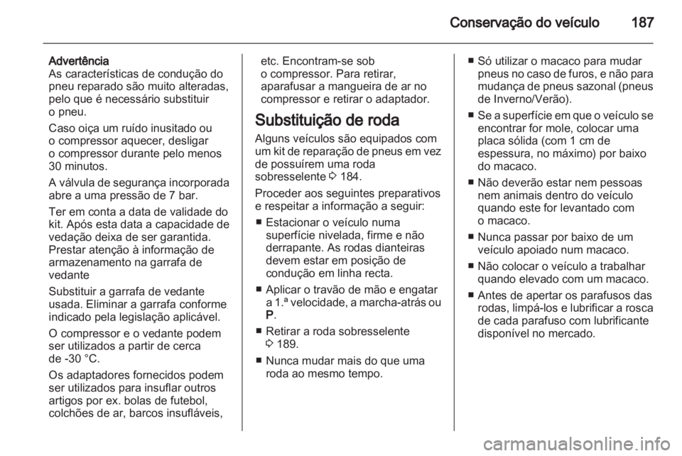 OPEL MERIVA 2011  Manual de Instruções (in Portugues) 