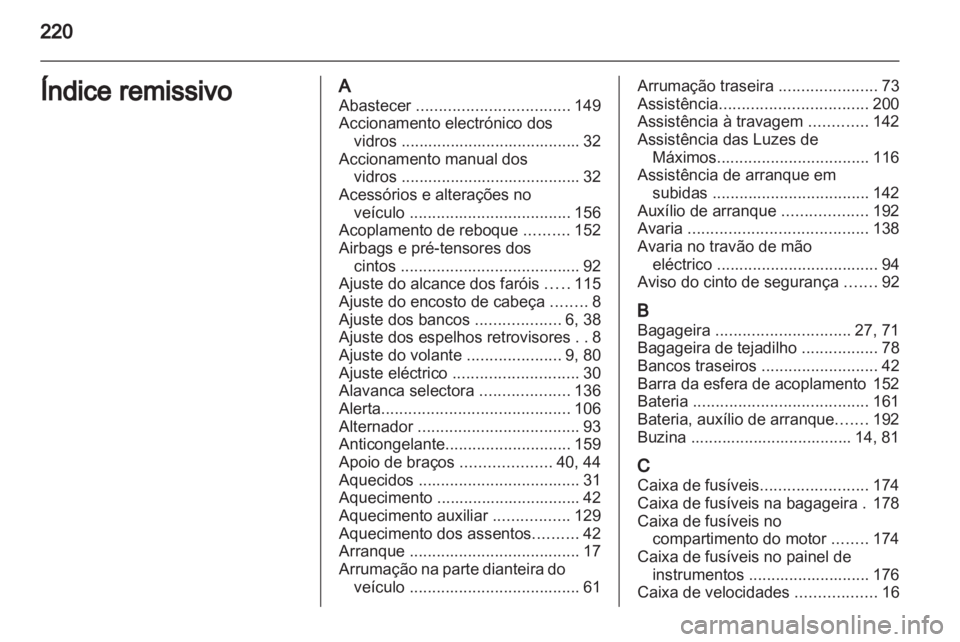 OPEL MERIVA 2011  Manual de Instruções (in Portugues) 