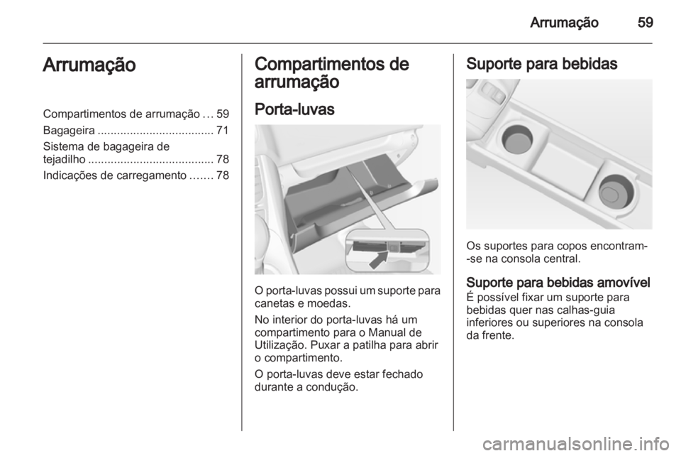 OPEL MERIVA 2011  Manual de Instruções (in Portugues) 