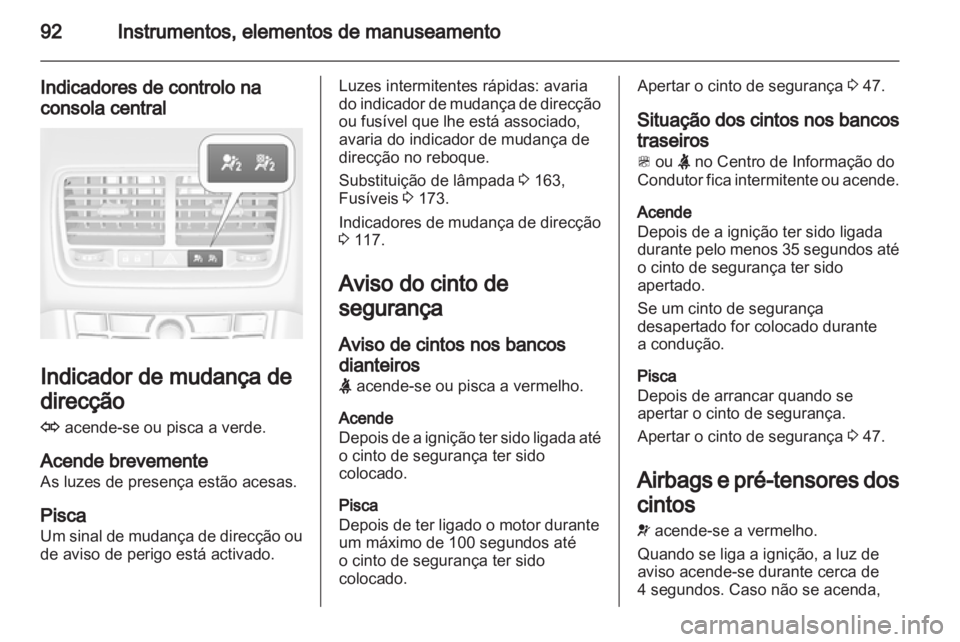 OPEL MERIVA 2011 Manual de Instruções (in Portugues) OPEL MERIVA 2011 Manual de Instruções (in Portugues)