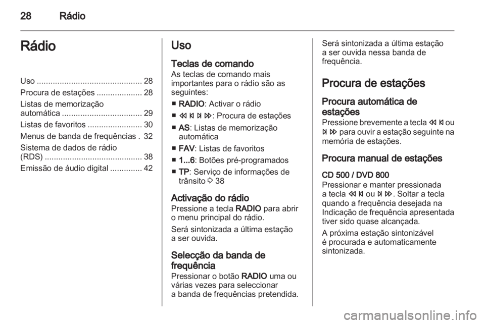 OPEL MERIVA 2011.25 Manual de Informação e Lazer (in Portugues) OPEL MERIVA 2011.25 Manual de Informação e Lazer (in Portugues)