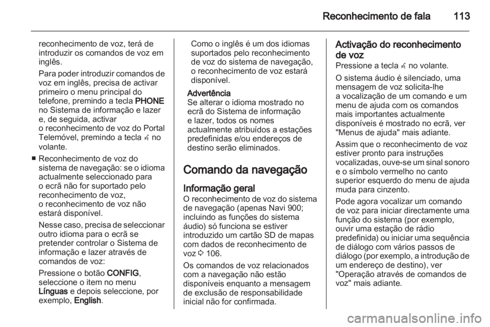 OPEL MERIVA 2012 Manual de Informação e Lazer (in Portugues) OPEL MERIVA 2012 Manual de Informação e Lazer (in Portugues)