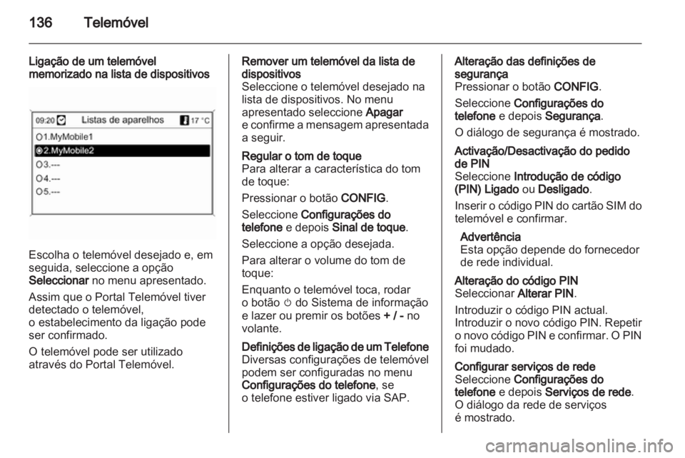 OPEL MERIVA 2012 Manual de Informação e Lazer (in Portugues) OPEL MERIVA 2012 Manual de Informação e Lazer (in Portugues)