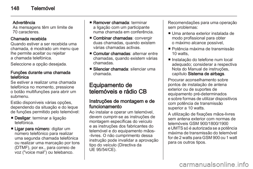 OPEL MERIVA 2012 Manual de Informação e Lazer (in Portugues) OPEL MERIVA 2012 Manual de Informação e Lazer (in Portugues)