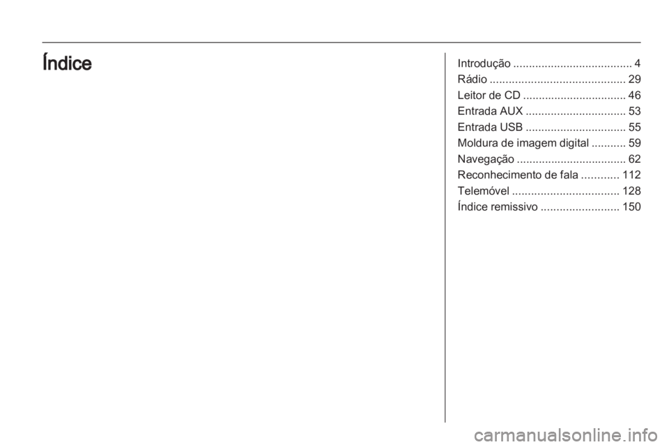 OPEL MERIVA 2012  Manual de Informação e Lazer (in Portugues) 