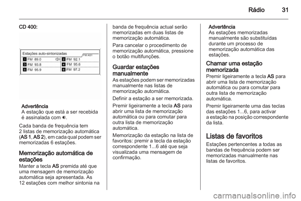 OPEL MERIVA 2012 Manual de Informação e Lazer (in Portugues) OPEL MERIVA 2012 Manual de Informação e Lazer (in Portugues)