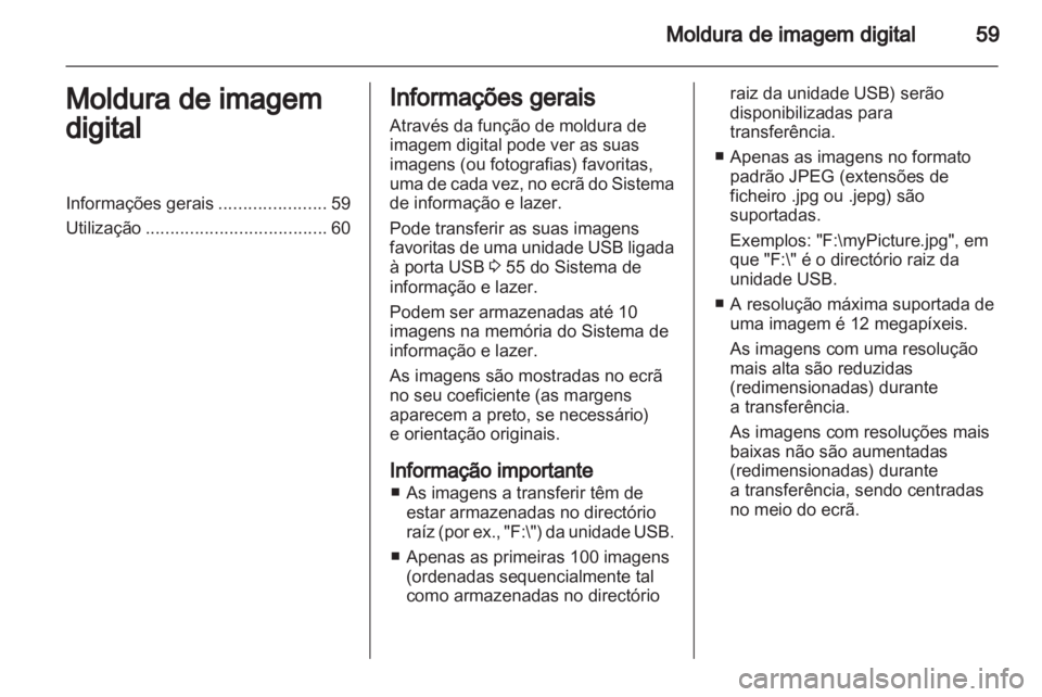 OPEL MERIVA 2012 Manual de Informação e Lazer (in Portugues) OPEL MERIVA 2012 Manual de Informação e Lazer (in Portugues)