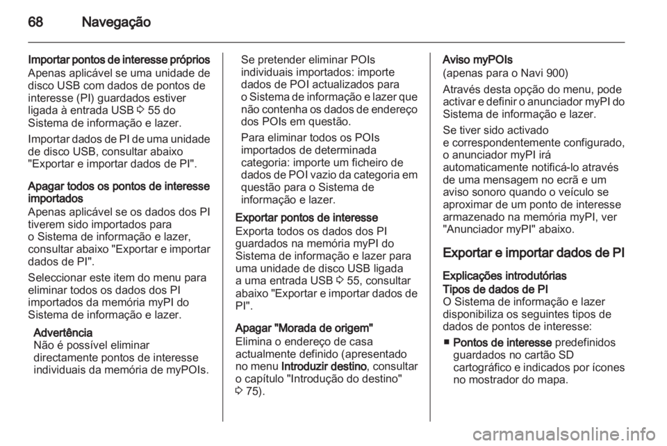 OPEL MERIVA 2012 Manual de Informação e Lazer (in Portugues) OPEL MERIVA 2012 Manual de Informação e Lazer (in Portugues)