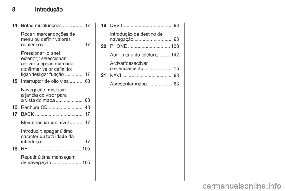 OPEL MERIVA 2012  Manual de Informação e Lazer (in Portugues) 