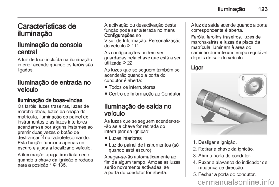 OPEL MERIVA 2012 Manual de Instruções (in Portugues) OPEL MERIVA 2012 Manual de Instruções (in Portugues)