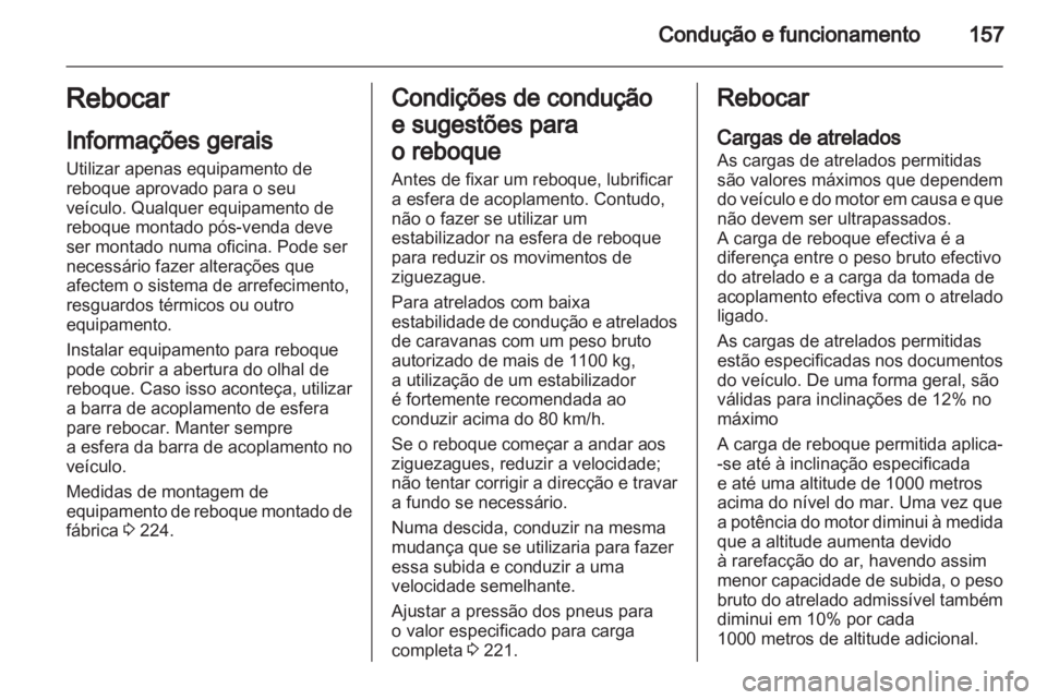 OPEL MERIVA 2012 Manual de Instruções (in Portugues) OPEL MERIVA 2012 Manual de Instruções (in Portugues)