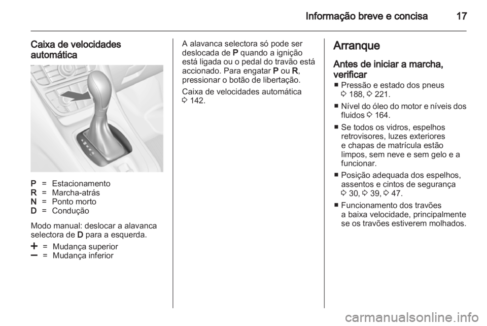 OPEL MERIVA 2012 Manual de Instruções (in Portugues) OPEL MERIVA 2012 Manual de Instruções (in Portugues)