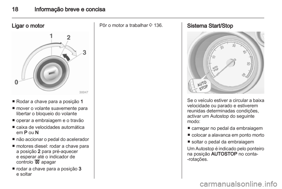 OPEL MERIVA 2012 Manual de Instruções (in Portugues) OPEL MERIVA 2012 Manual de Instruções (in Portugues)