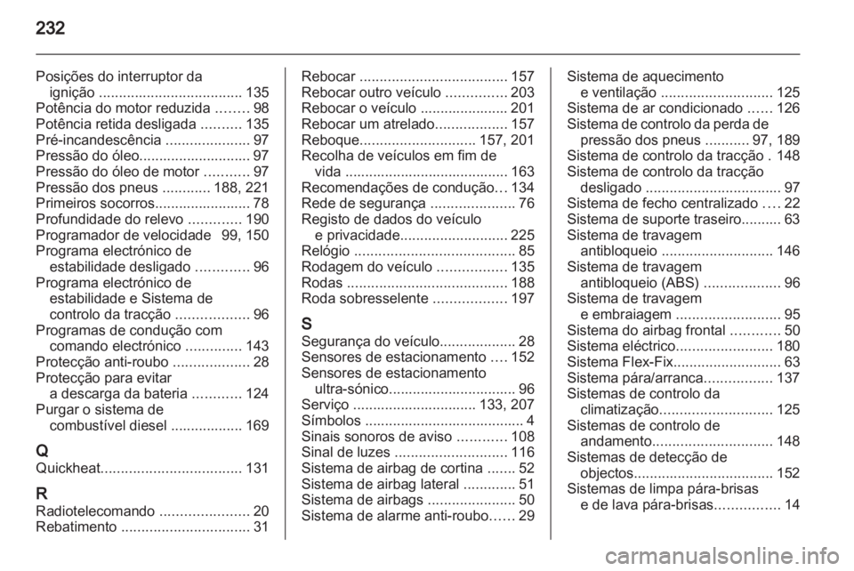 OPEL MERIVA 2012 Manual de Instruções (in Portugues) OPEL MERIVA 2012 Manual de Instruções (in Portugues)