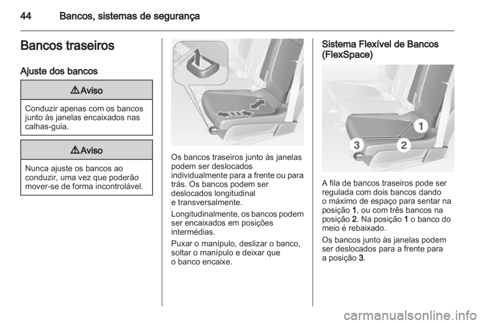 OPEL MERIVA 2012 Manual de Instruções (in Portugues) OPEL MERIVA 2012 Manual de Instruções (in Portugues)