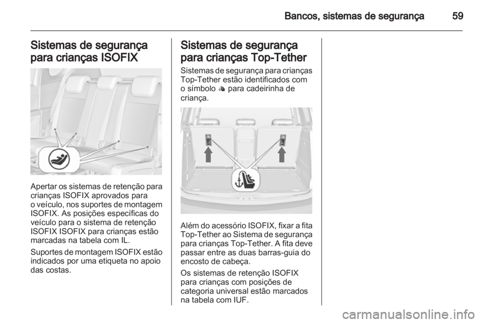 OPEL MERIVA 2012 Manual de Instruções (in Portugues) OPEL MERIVA 2012 Manual de Instruções (in Portugues)