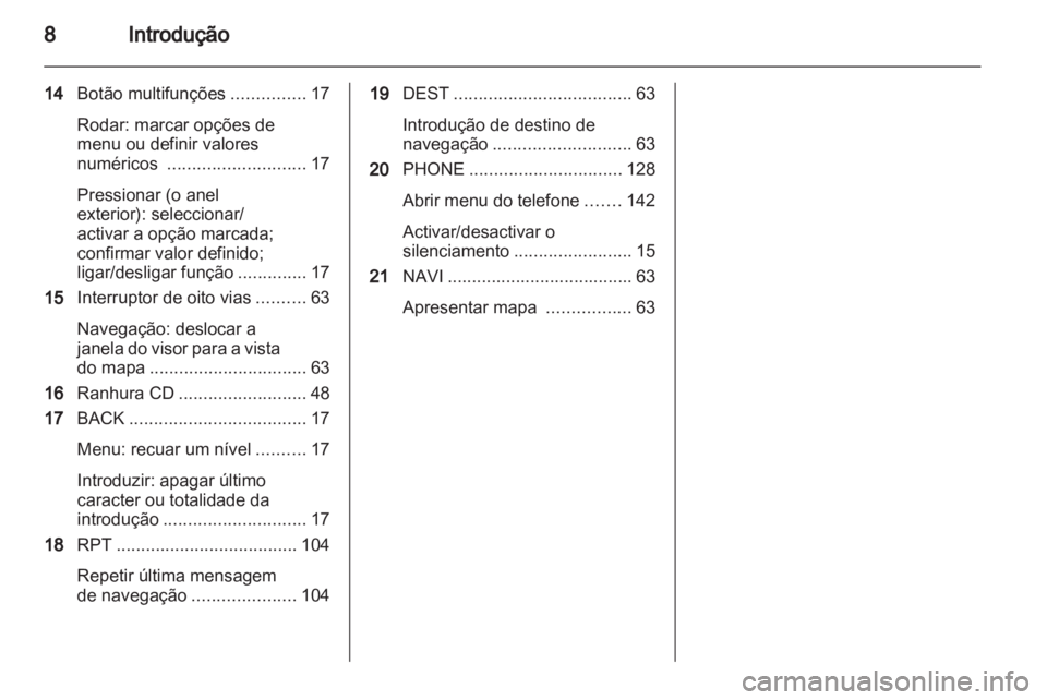 OPEL MERIVA 2012.5  Manual de Informação e Lazer (in Portugues) 