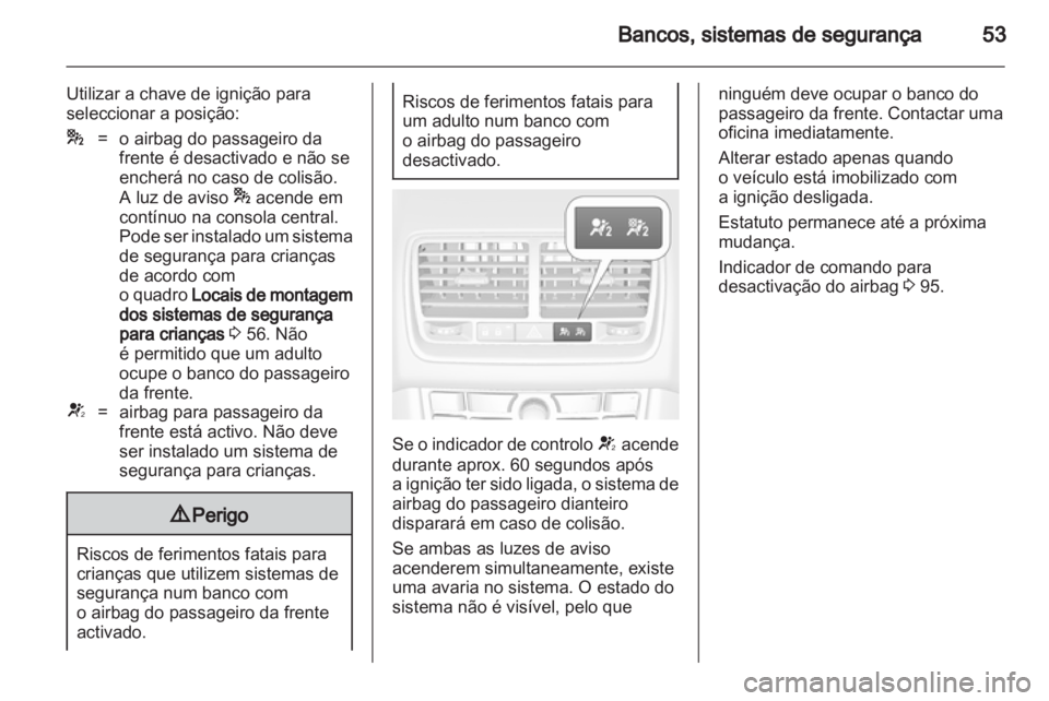 OPEL MERIVA 2012.5  Manual de Instruções (in Portugues) 