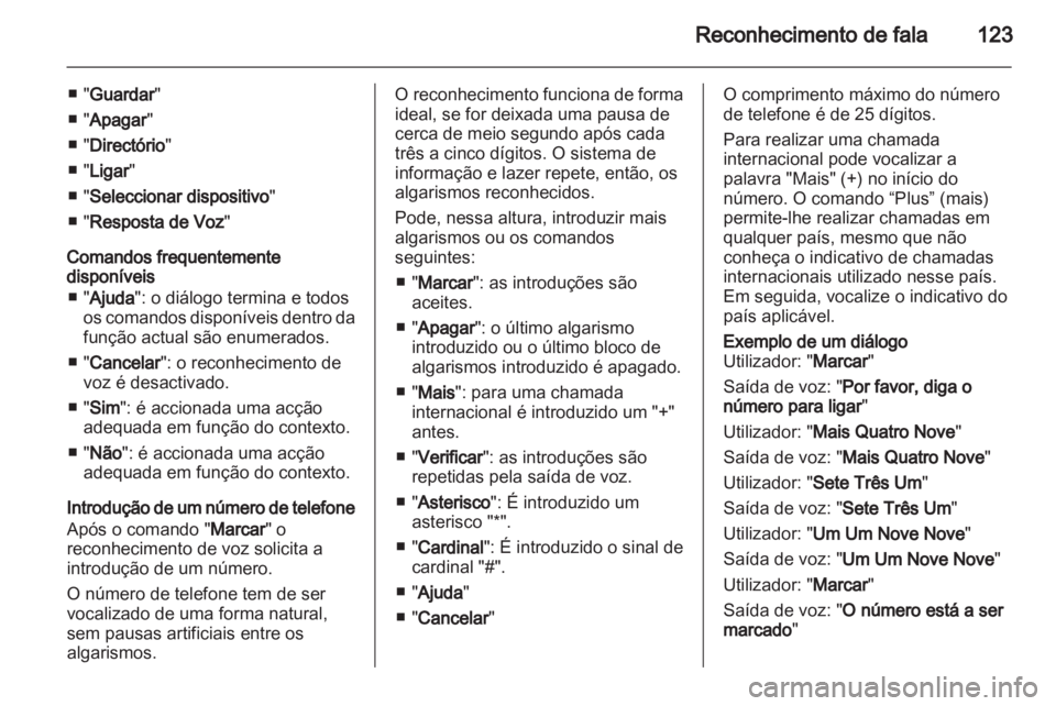 OPEL MERIVA 2013 Manual de Informação e Lazer (in Portugues) OPEL MERIVA 2013 Manual de Informação e Lazer (in Portugues)