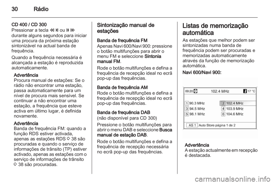 OPEL MERIVA 2013 Manual de Informação e Lazer (in Portugues) OPEL MERIVA 2013 Manual de Informação e Lazer (in Portugues)
