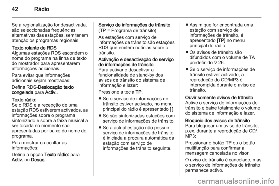 OPEL MERIVA 2013 Manual de Informação e Lazer (in Portugues) OPEL MERIVA 2013 Manual de Informação e Lazer (in Portugues)