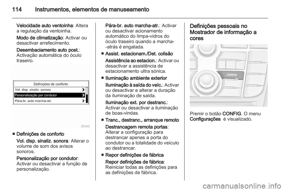 OPEL MERIVA 2013 Manual de Instruções (in Portugues) OPEL MERIVA 2013 Manual de Instruções (in Portugues)