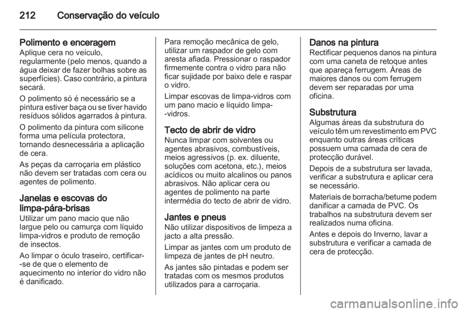 OPEL MERIVA 2013 Manual de Instruções (in Portugues) OPEL MERIVA 2013 Manual de Instruções (in Portugues)