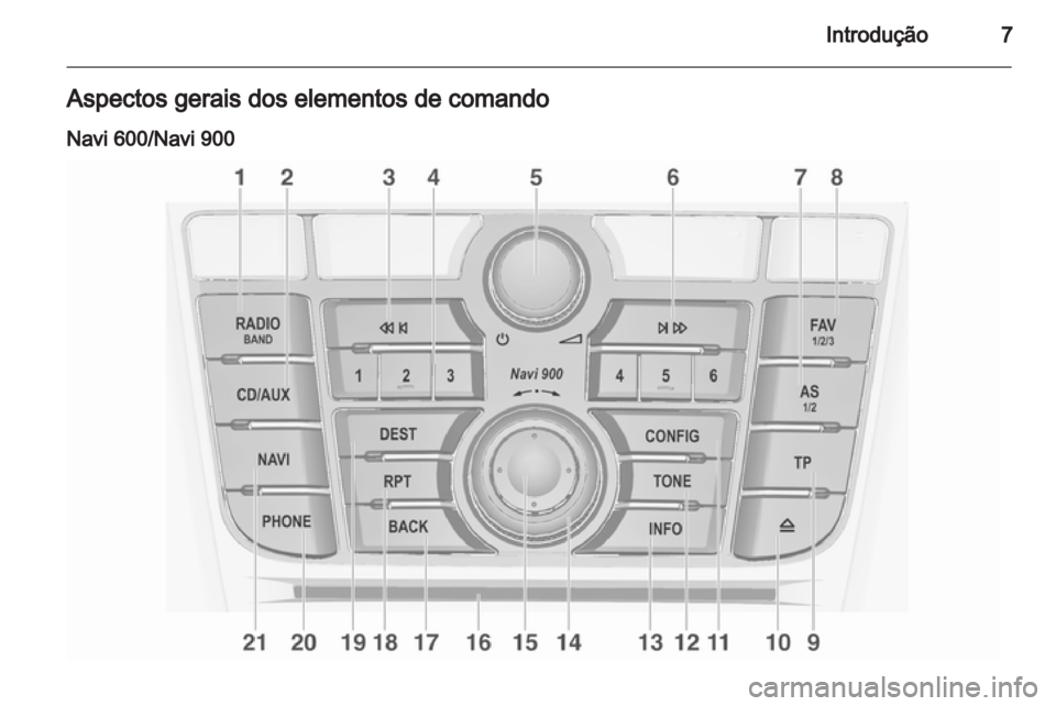 OPEL MERIVA 2013.5  Manual de Informação e Lazer (in Portugues) 