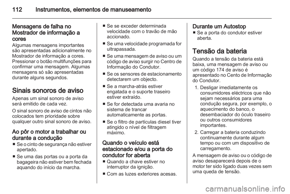OPEL MERIVA 2013.5 Manual de Instruções (in Portugues) OPEL MERIVA 2013.5 Manual de Instruções (in Portugues)