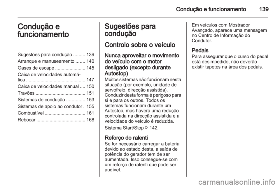OPEL MERIVA 2013.5 Manual de Instruções (in Portugues) OPEL MERIVA 2013.5 Manual de Instruções (in Portugues)