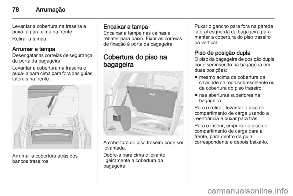 OPEL MERIVA 2013.5 Manual de Instruções (in Portugues) OPEL MERIVA 2013.5 Manual de Instruções (in Portugues)