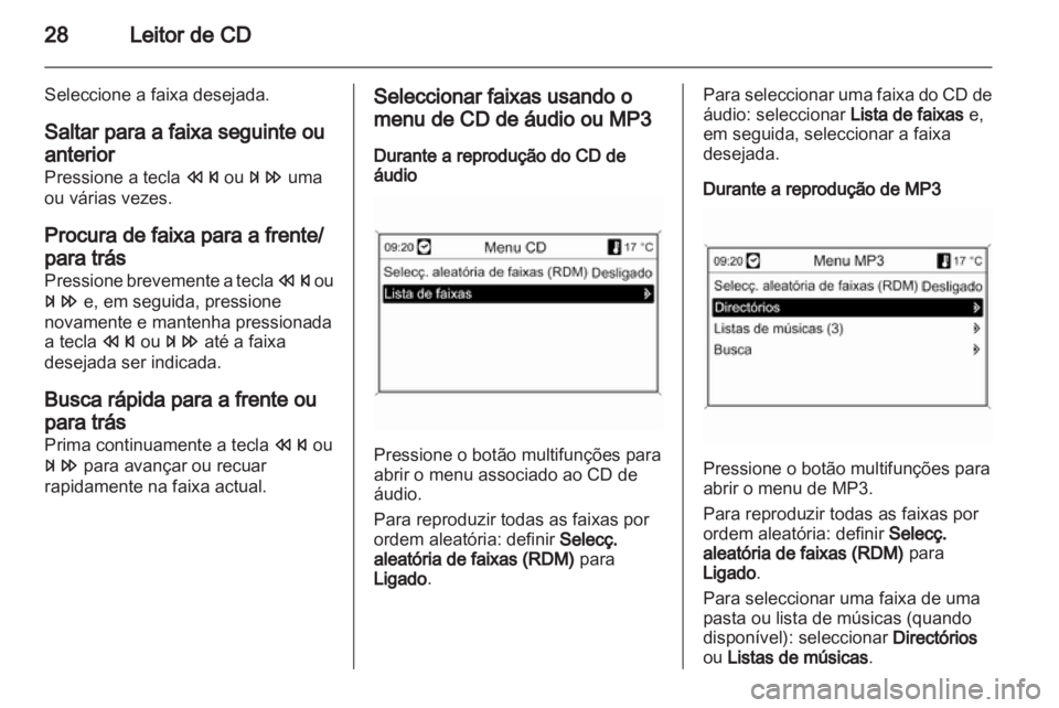 OPEL MOKKA 2013  Manual de Informação e Lazer (in Portugues) 