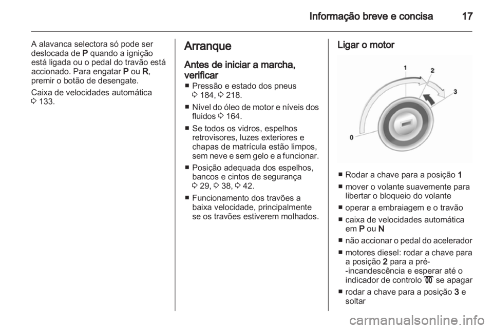 OPEL MOKKA 2013  Manual de Instruções (in Portugues) 