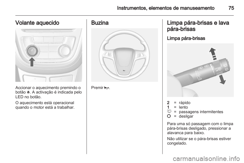 OPEL MOKKA 2013  Manual de Instruções (in Portugues) 