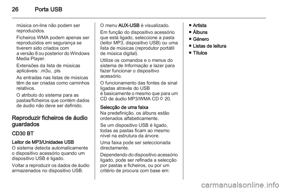 OPEL VIVARO 2011 Manual de Informação e Lazer (in Portugues) OPEL VIVARO 2011 Manual de Informação e Lazer (in Portugues)