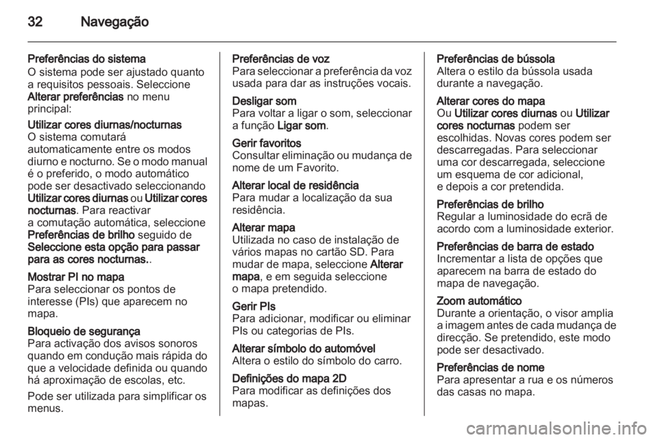 OPEL VIVARO 2011 Manual de Informação e Lazer (in Portugues) OPEL VIVARO 2011 Manual de Informação e Lazer (in Portugues)