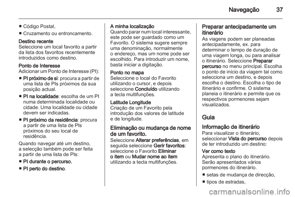 OPEL VIVARO 2011 Manual de Informação e Lazer (in Portugues) OPEL VIVARO 2011 Manual de Informação e Lazer (in Portugues)
