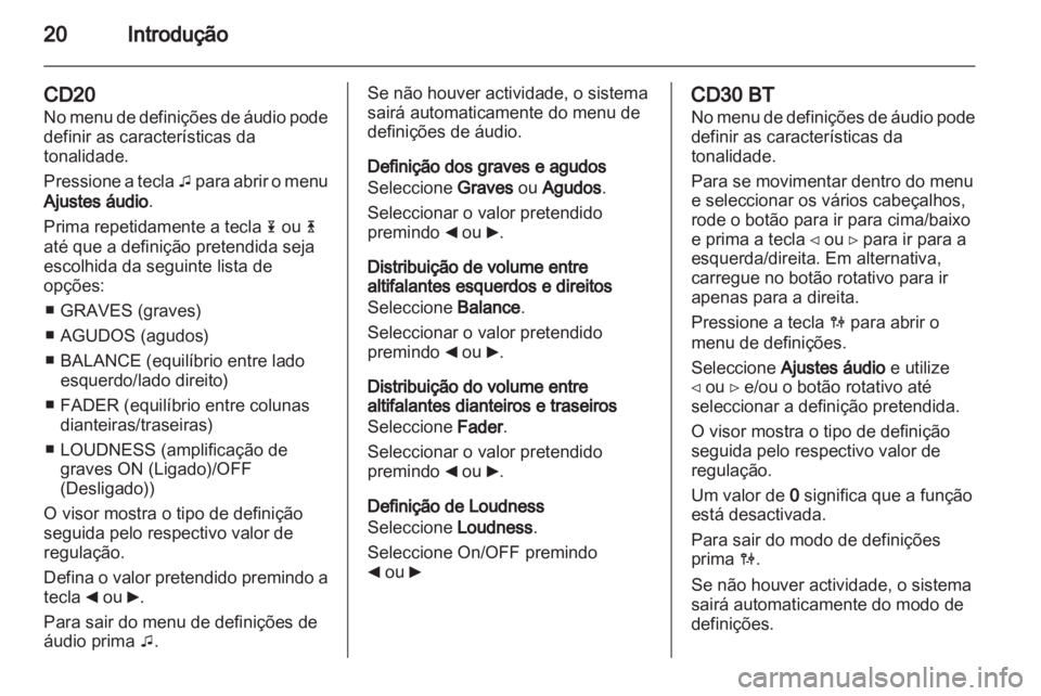 OPEL MOVANO_B 2012 Manual de Informação e Lazer (in Portugues) OPEL MOVANO_B 2012 Manual de Informação e Lazer (in Portugues)