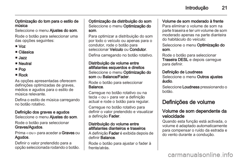 OPEL MOVANO_B 2012 Manual de Informação e Lazer (in Portugues) OPEL MOVANO_B 2012 Manual de Informação e Lazer (in Portugues)